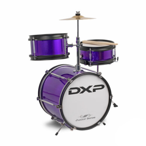 DXP Junior Series 3-piece Drum Kit - Metallic Purple (TXJ3PL)