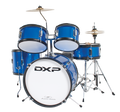 DXP Junior Series 5-piece Drum Kit - Metallic Blue (TXJ5MBL)