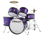 DXP TXJ5PL Junior Series 5-piece Drum Kit in Purple