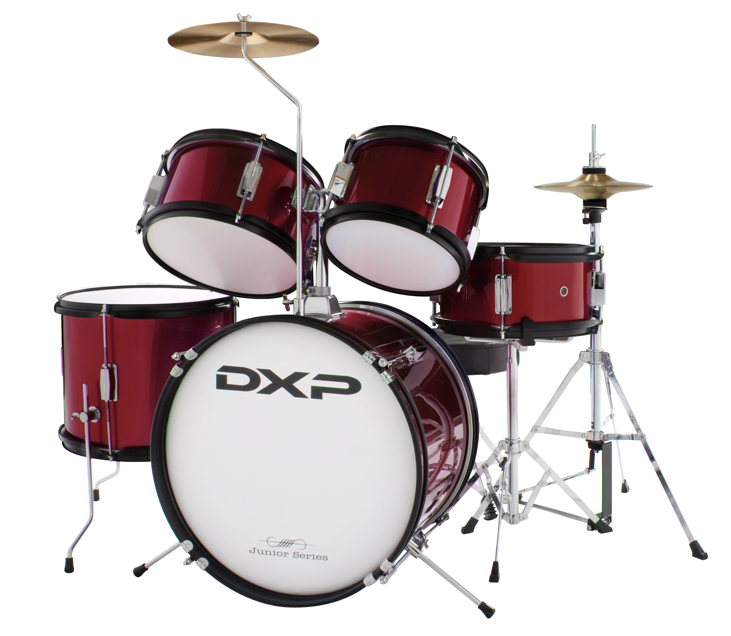 DXP Junior Series 5-piece Drum Kit - Wine Red (TXJ5WR)