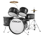 DXP Junior Series 16/8/10/12+8S 5pc Drum Kit with Hardware in Black