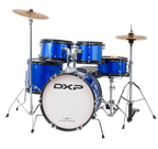 DXP TXJ7MBL Junior Series 5-piece Drum Kit in Midnight Blue