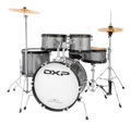 Dxp 5 piece drum outfit Kit Pack - Silver Glitter Sparkle