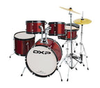 DXP TXJ7WR Junior Series 5-piece Drum Kit in Wine Red