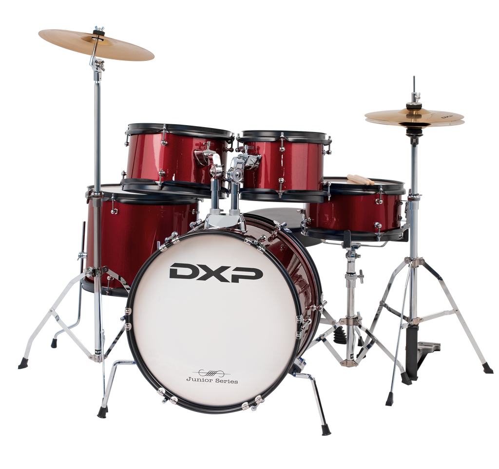DXP TXJ7WR Junior Series 5-piece Drum Kit in Wine Red