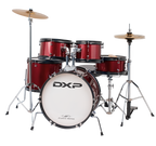 DXP TXJ7WR Junior Series 5-piece Drum Kit in Wine Red