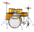 DXP TXJ7 Junior Series 5-Piece Drum Kit - Gold Sparkle (TXJ7GS)