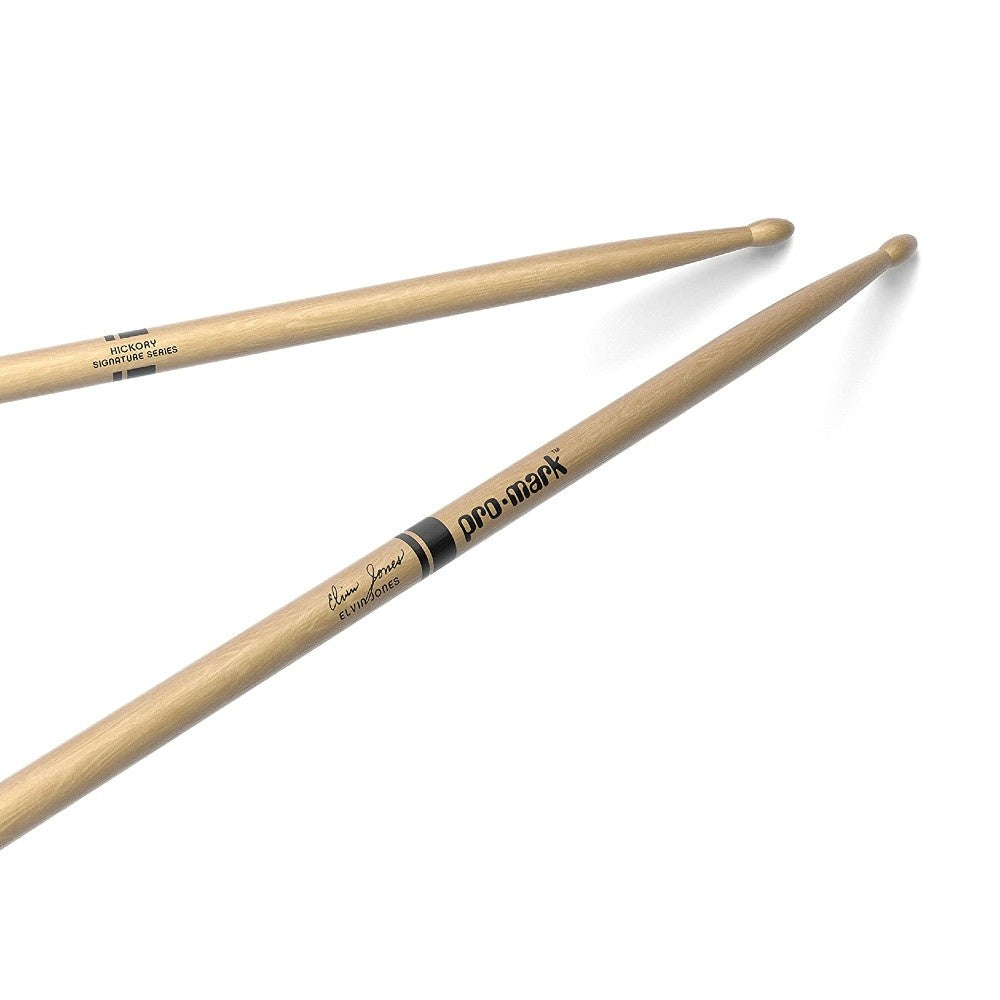 Promark Elvin Jones JZ Hickory Drumstick Wood Tip