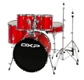 DXP Pioneer Series 22/12/13/16+14S 5pc Drum Kit - Candy Apple Sparkle