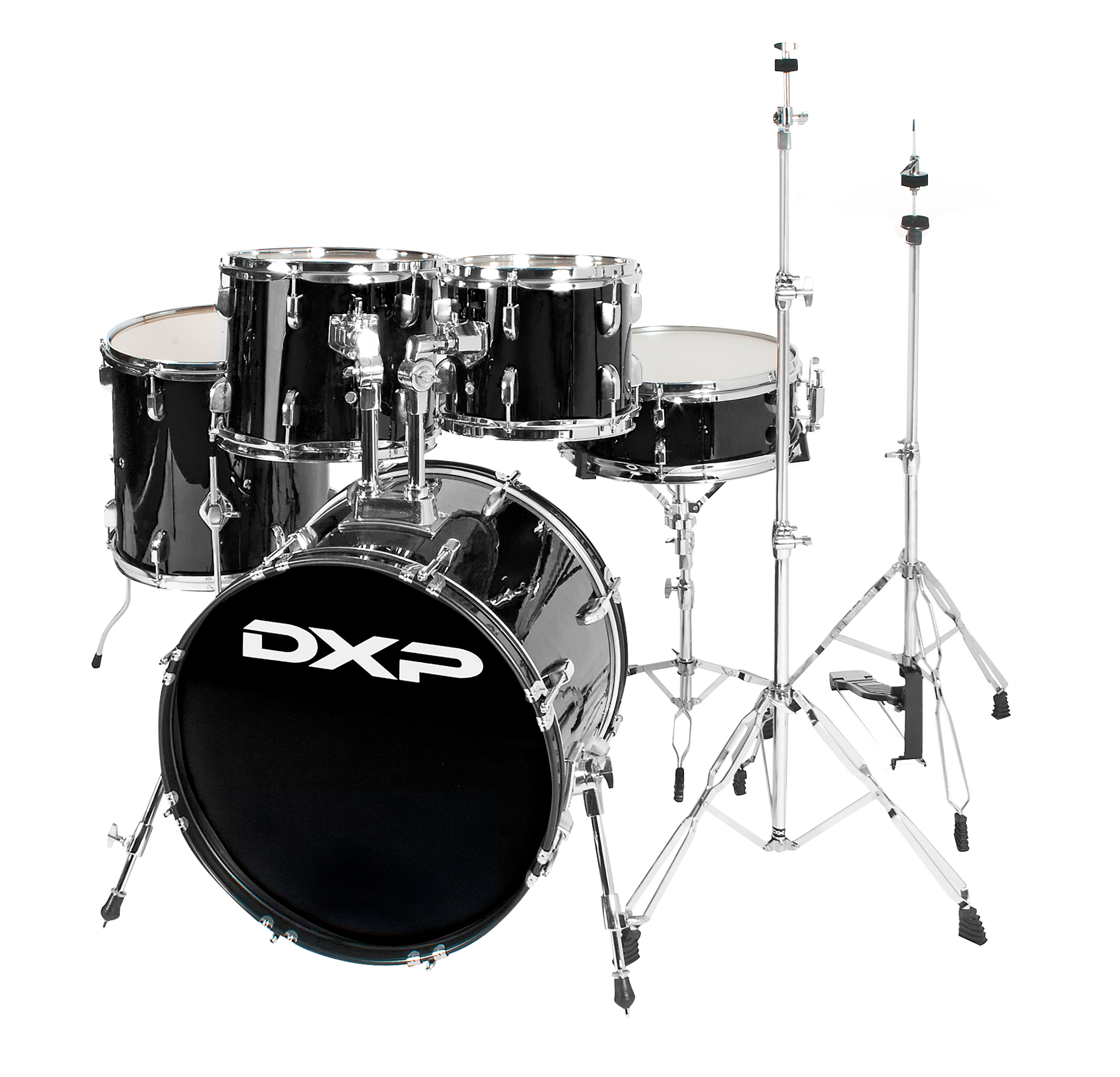 DXP TX62B 20 inch Fusion 5-piece Drum Kit in Black
