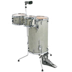DXP TXP81SS Cocktail Percussion Kit Silver Sparkle