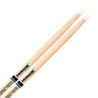 ProMark AM Hickory 747 drumsticks with natural nylon tips, designed for versatile drumming performance.