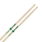 ProMark AM Hickory 747 drumsticks with natural wood tips, ideal for percussion and drumming performances.