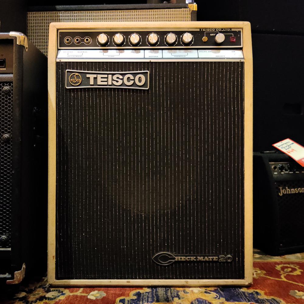 Teisco 1960s Checkmate 20 Valve Guitar Amplifier Combo (20w) - Preloved