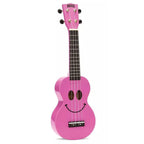 Mahalo Art Series Smiley Face Ukulele - Pink