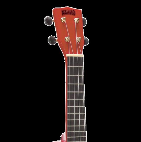 Mahalo Art Series Smiley Face Ukulele - Red