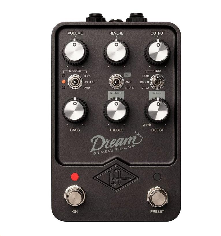 Universal Audio UAFX Dream '65 Reverb Amplifier Guitar Effects Pedal
