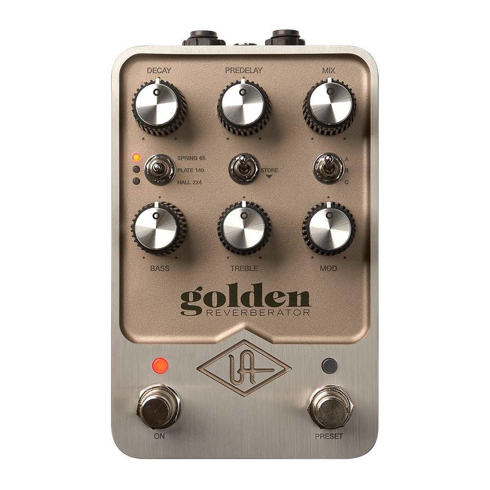 Universal Audio UAFX Golden Reverberator Guitar Effects Pedal