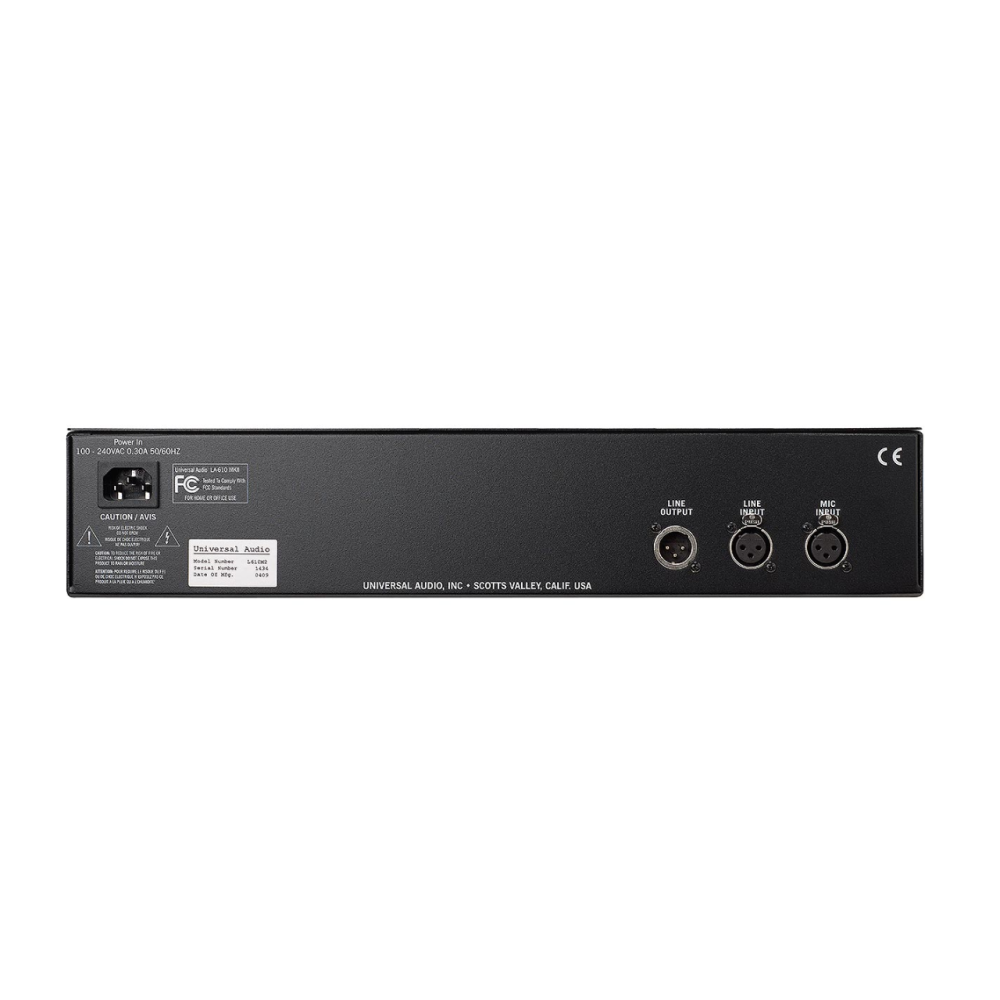 Universal Audio LA-610 MKII Classic Tube Recording Channel