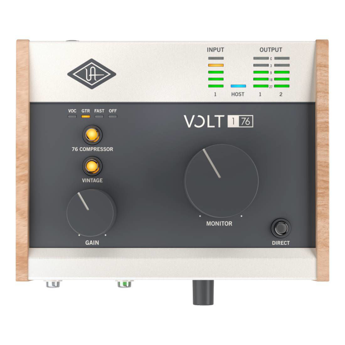Universal Audio Volt 176¬†Desktop 1-in 2-out USB 2.0 Audio Interface with Built-in 76 Compressor