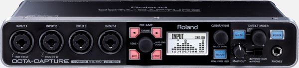 Roland UA-1010 OCTA-CAPTURE Hi-Speed USB Audio Interface (UA1010)