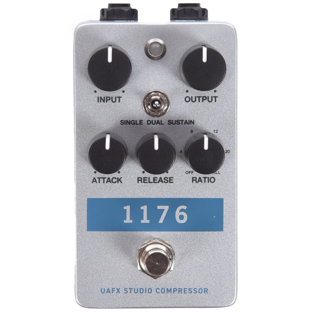 Universal Audio UAFX 1176 Studio Compressor Guitar Effects Pedal
