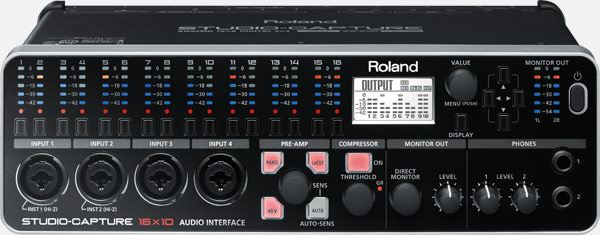 Roland UA-1610 STUDIO-CAPTURE USB Audio Interface (UA1610)