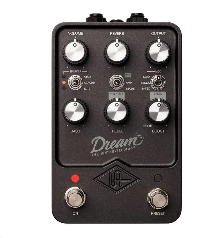 Universal Audio UAFX Dream '65 Reverb Amplifier Guitar Effects Pedal
