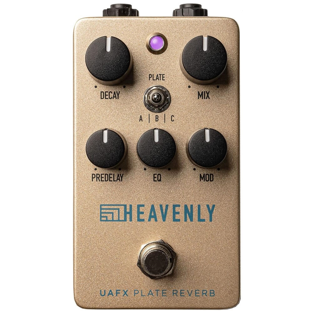 Universal Audio UAFX Heavenly Plate Reverb Guitar Effects Pedal