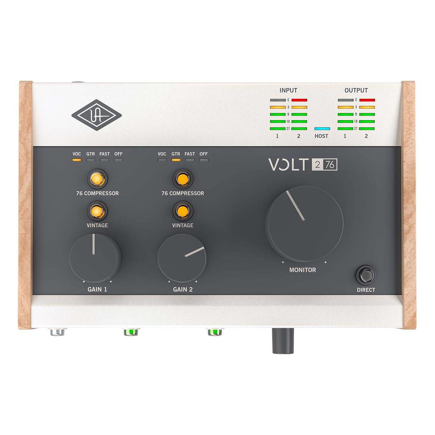 Universal Audio Volt 276 Desktop 2-in 2-out USB 2.0 Audio Interface Built-in 76 Compressor