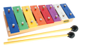 Mano Percussion 8 Coloured Glockenspiel with Beaters