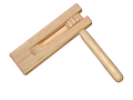 Mano Percussion Wooden Hand-Held Rotating Ratchet