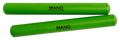 Mano Percussion UE787GR 7inch Coloured Hardwood Claves - Green