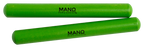 Mano Percussion UE787GR 7inch Coloured Hardwood Claves - Green