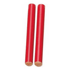 Mano Percussion UE787RD 7inch Coloured Hardwood Claves - Red