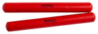 Mano Percussion UE787RD 7inch Coloured Hardwood Claves - Red