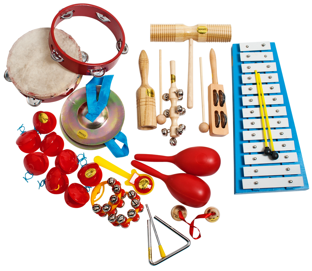 Mano Percussion UE800 17 Piece Deluxe Percussion Set