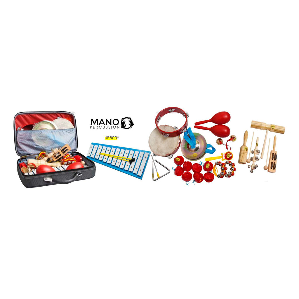 Mano Percussion UE800 17 Piece Deluxe Percussion Set