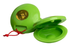 Mano Percussion Plastic Castanets - Green