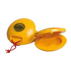 Mano Percussion Plastic Castanets - Yellow