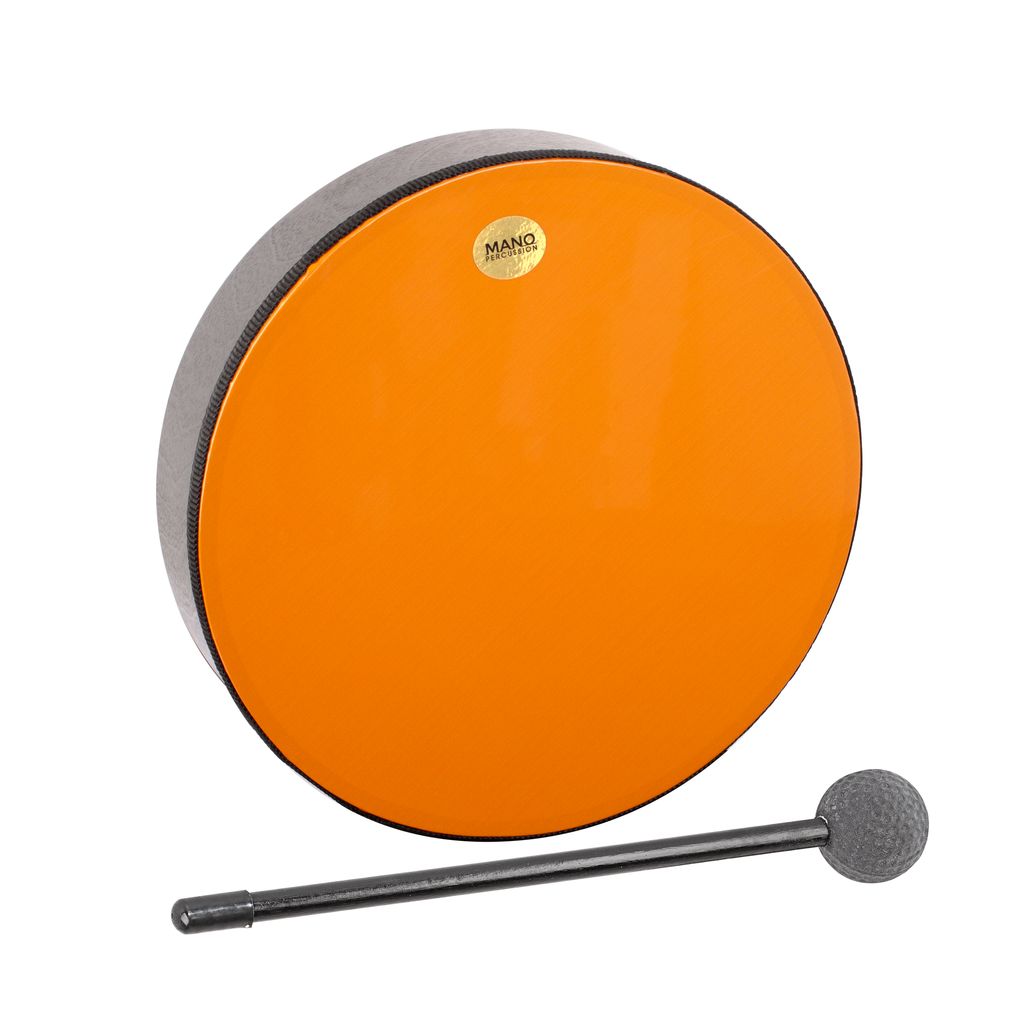 Mano Percussion UE849 10in Hand Drum in Orange