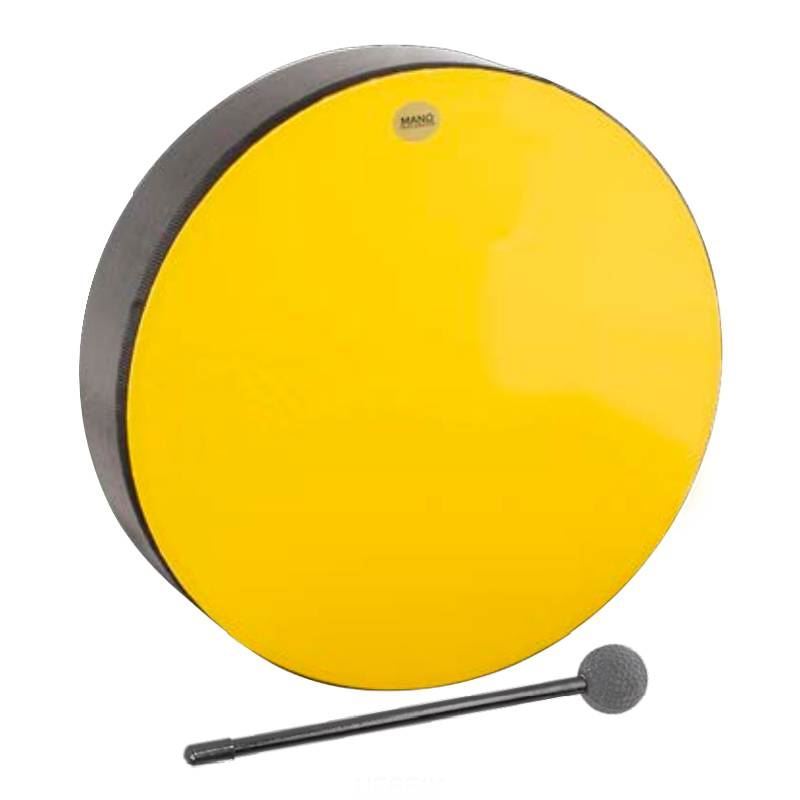 Mano Percussion UE851 14in Hand Drum in Yellow