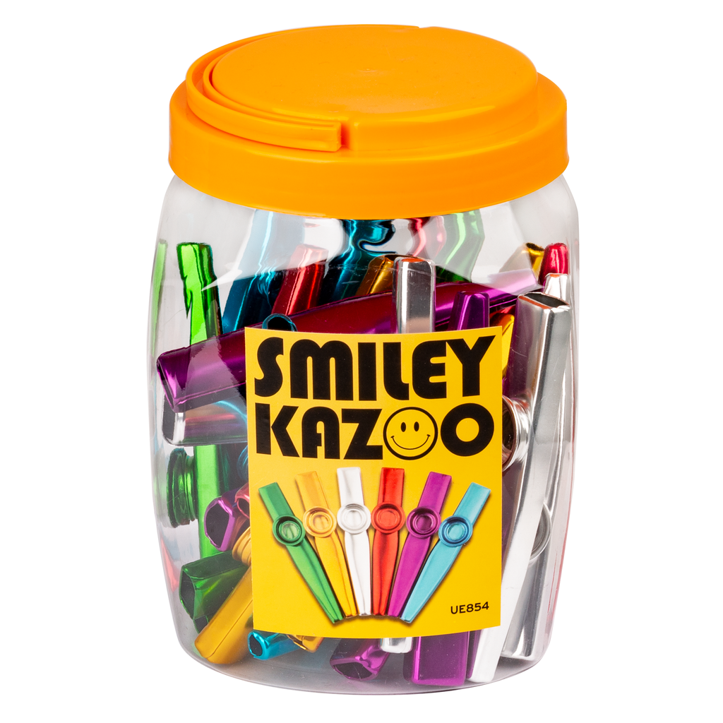 Smiley Kazoo Metal Kazoo - Assorted Colours