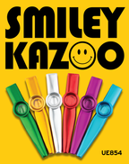 Smiley Kazoo Metal Kazoo - Assorted Colours