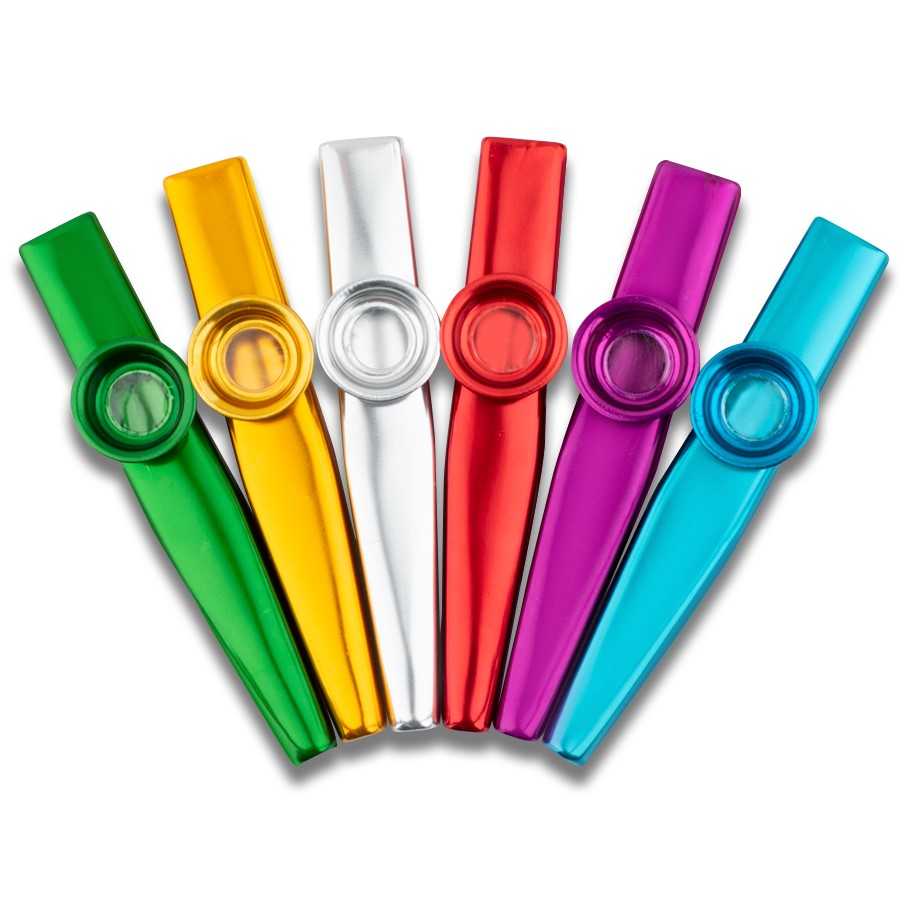 Smiley Kazoo Metal Kazoo - Assorted Colours