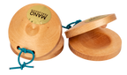 Mano Percussion UE855 5.8cm Natural Wood Castanets