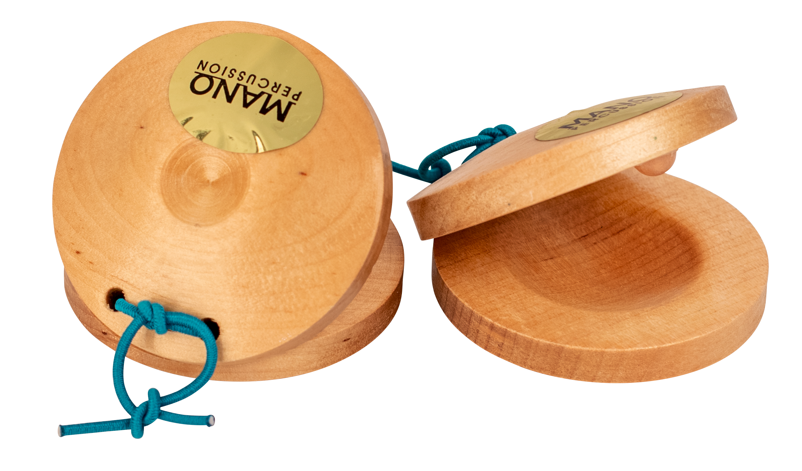 Mano Percussion UE855 5.8cm Natural Wood Castanets