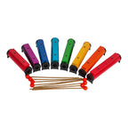 Mano Percussion UE858 Alto 8 Coloured Chime Bar Set
