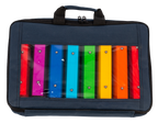 Mano Percussion UE858 Alto 8 Coloured Chime Bar Set