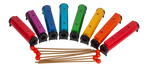 Mano Percussion UE858 Alto 8 Coloured Chime Bar Set